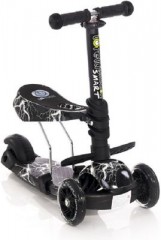 Kinderroller Laufrad 2 in 1 Smart PU Rader Roller Крыльчатка для детского самоката 2 в 1 умный самокат с колесами PU
