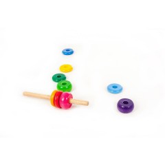 SINASPIELZEUG Holzspielzeug Steckspiel ?Da hindurch? Деревянная игрушка подключаемая игра?