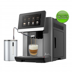 Acopino Acopino Kaffeevollautomat Barletta, Kaffee-Rezeptbuch, Doppelkesselsystem Anthrazyt Полностью автоматическая кофемашина Acopino Barletta, книга рецептов кофе, пароварка