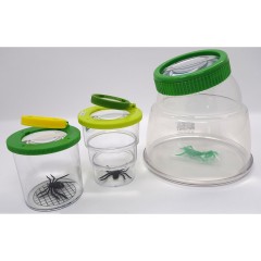Edu-Toys Becherlupen 3er Set Gross-Klein-Faltbar Стаканные лупы