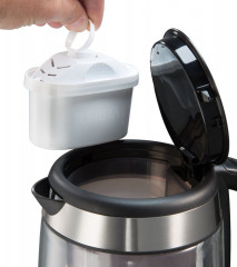 RUSSELL HOBBS RUSSELL HOBBS Wasserkocher mit Brita Wasserfilter Clarity 20760-57 1 L silber, 1 l, 2200 W  Чайник RUSSELL HOBBS с фильтром для воды Brita Clarity 20760-57 1 л серебро, 1 л, 2200 Вт