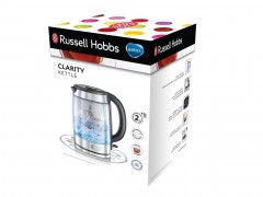 RUSSELL HOBBS RUSSELL HOBBS Wasserkocher mit Brita Wasserfilter Clarity 20760-57 1 L silber, 1 l, 2200 W  Чайник RUSSELL HOBBS с фильтром для воды Brita Clarity 20760-57 1 л серебро, 1 л, 2200 Вт