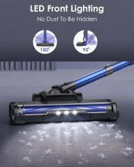 EICOBOT EICOBOT Akku-Hand-und Stielstaubsauger, 150,00 W, Beutellos, Akku Staubsauger,6-in-1 kabellose Staubsauger,Mit starker Saugleistung  Беспроводной ручной и стержневой пылесос EICOBOT, 150,00 Вт, без мешка, беспроводной пылесос, беспроводной пылесос