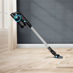 TurboTronic by Z-Line TurboTronic by Z-Line Akku-Hand-und Stielstaubsauger 8 kpa, 45 Min. Laufzeit, ultra-Leichtgewicht Boden Staubsauger, 120 W, beutellos, kabelloser Handsauger mit Wandhalterung, LIEFERUMFANG: Bodenduse inkl. LED-Licht, Fugenduse mit Pi