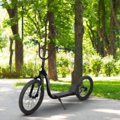 HOMCOM Kinder Scooter mit doppeltem Bremssystem Детский самокат с двойной тормозной системой.