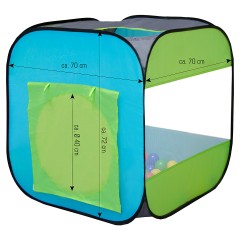 LittleTom Kinderspielzelt Arielle mit 200 Ballen Детская игровая палатка Ариэль с 200 мячами