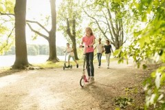 HUDORA Scooter HUDORA Big Wheel 205 RX Pro turkis Скутер HUDORA Big Wheel 205 RX Pro бирюзовый