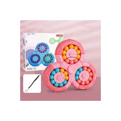 Hocan Denkspiel Sechsseitiger rotierender Fingerspinner Головоломка Шестигранный вращающийся пальчиковый спиннер