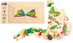 Small Foot Raupe Nimmersatt Schichtenpuzzle Головоломка «Очень голодная гусеница»