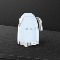 SMEG SMEG Wasserkocher SMEG Wasserkocher mit Temperatureinstellung 50-100°C Edelstahl Kocher, 2400,00 W, 360°Basis elektrischer Wasser Kocher mit Temperatureinstellung Metall  Чайник SMEG Чайник SMEG с регулировкой температуры 50-100°C Плита из нержавеюще