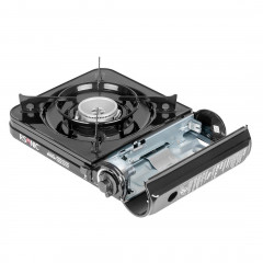 Mianova Mianova Gaskocher 1 flammig Gaskocher Campingkocher Grillplatte Set, Outdoor BBQ Barbecue Grill Rost Platte Gas Camping Herd Kocher Tischgrill Notfall Campingherd Notfallkocher  Газовая плита Mianova, газовая плита с 1 пламенем, походная плита, ко