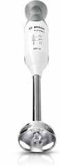 BOSCH BOSCH Stabmixer ErgoMixx MSM66110 Edelstahl-Mixfuss 4-Klingen 600W weiss/grau  Ручной блендер BOSCH ErgoMixx MSM66110, ножка для смешивания из нержавеющей стали, 4 лезвия, 600 Вт, белый/серый