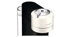 DeLonghi DeLonghi Nespresso Vertuo Next &amp; Aeroccino ENV 120.WAE, Kapselmaschine weiss/schwarz  weiss, schwarz DeLonghi Nespresso Vertuo Next &amp;amp; Aeroccino ENV 120.WAE, капсульная машина белый/черный