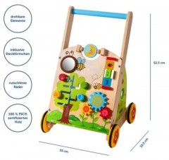 myToys ORIGINALS Lauflernwagen Holz Детские ходунки из дерева