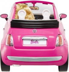 Mattel Barbie Auto Fiat Cabrio (pink) Автомобиль Барби Fiat Convertible (розовый)