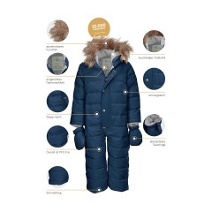 first instinct by killtec Kinder Schneeanzug FIW 39 Детский зимний комбинезон FIW 39