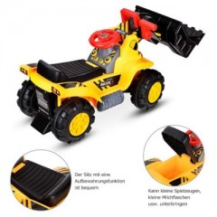 COSTWAY Kinderbagger Sitzbagger ab 3 Jahren Детское экскаваторное сиденье экскаватора с 3-х лет
