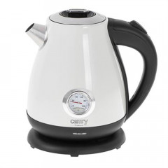 Camry Camry Wasserkocher CR 1344 weiss Elektrischer Wasserkocher mit Thermometer 1.7L, Edelstahl, Wasserstandsanzeige  Чайник Camry CR 1344 белый Электрочайник с термометром 1,7л, нержавеющая сталь, индикатор уровня воды
