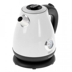 Camry Camry Wasserkocher CR 1344 weiss Elektrischer Wasserkocher mit Thermometer 1.7L, Edelstahl, Wasserstandsanzeige  Чайник Camry CR 1344 белый Электрочайник с термометром 1,7л, нержавеющая сталь, индикатор уровня воды