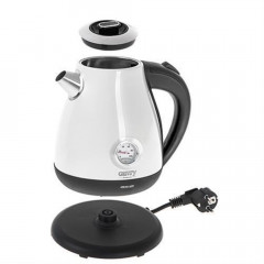 Camry Camry Wasserkocher CR 1344 weiss Elektrischer Wasserkocher mit Thermometer 1.7L, Edelstahl, Wasserstandsanzeige  Чайник Camry CR 1344 белый Электрочайник с термометром 1,7л, нержавеющая сталь, индикатор уровня воды