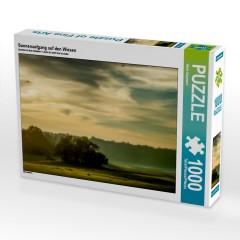 CALVENDO Puzzle CALVENDO Puzzle Sonnenaufgang auf den Wiesen Пазл CALVENDO Puzzle Восход солнца на лугах