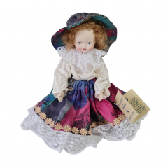Кукла винтажная Capodimonte в заводской упаковке, 11 x 21 см, Италия, 1960-1970гг.