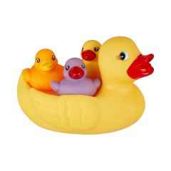 solini Badespielzeug Schwimm-Entenfamilie Игрушка для купания утиная семья