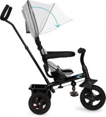 QKids QKIDS Dreirad MILA trycycle grey Трехколесный велосипед QKIDS MILA трицикл серый