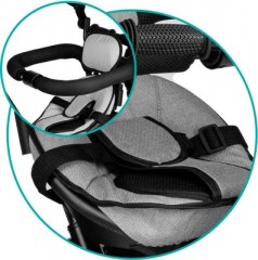 QKids QKIDS Dreirad MILA trycycle grey Трехколесный велосипед QKIDS MILA трицикл серый
