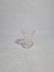 Ваза винтажная Zajeicar малая, хрусталь, 8 см, Германия, 1970-80гг.