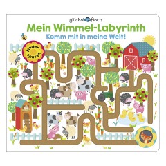 Sauerlander Verlag Glucksfisch: Mein Wimmel-Labyrinth: Komm mit in meine Welt! Glucksfisch: Мой кишащий лабиринт: Пойдем со мной в мой мир!