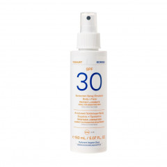 KORRES YOGHURT Sonnenschutz Spruh-Emulsion fur Gesicht &amp; Korper SPF30  YOGHURT солнцезащитный спрей-эмульсия для лица и тела SPF30