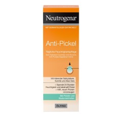 Neutrogena Anti-Pickel Tagliche Feuchtigkeitspflege  Ежедневное увлажняющее средство против прыщей 50мл