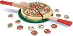Melissa  Doug Pizza aus Holz Деревянная пицца