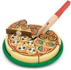 Melissa  Doug Pizza aus Holz Деревянная пицца