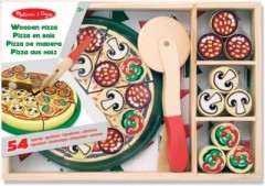 Melissa  Doug Pizza aus Holz Деревянная пицца