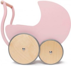 Kinderfeets Retro Puppenwagen aus Holz Деревянная кукольная коляска ретро