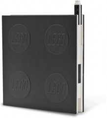 LEGO Notizheft LEGO, verschliessbar, inkl. Gelstift, schwarz Блокнот LEGO, запираемый, с гелевой ручкой, черный