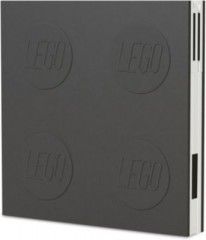 LEGO Notizheft LEGO, verschliessbar, inkl. Gelstift, schwarz Блокнот LEGO, запираемый, с гелевой ручкой, черный