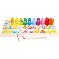 Bino Edukatives Kinderspiel aus Holz Развивающая детская игра из дерева