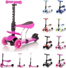 Kinderroller Laufrad 2 in 1 Smart PU Rader Roller Крыльчатка для детского самоката 2 в 1 умный самокат с колесами PU