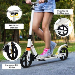 COSTWAY Scooter Tretroller 100 kg Belastung Самокат самокат грузоподъемностью 100 кг