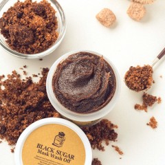 SKINFOOD Black Sugar Mask Wash Off  Смываемая маска с черным сахаром