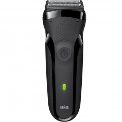 Braun Elektrischer Rasierer fur Manner quot;Series 3 301quot; in Schwarz + Reisebeutel  Электробритва для мужчин &amp;quot;Серия 3 301&amp;quot; в черном + дорожная сумка