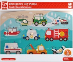 HAPE Puzzle Einsatzfahrzeuge Машины скорой помощи-головоломки