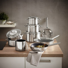 R\u00f6sle R\u00f6sle Topfset 10-tlg. ELEGANCE edelstahl Набор кастрюль R&amp;amp;u00f6 10 шт. ЭЛЕГАНТНОСТЬ