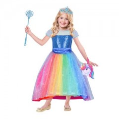 Amscan Kostum Barbie Luxus Regenbogenbucht Костюм Барби Роскошь Радужная бухта