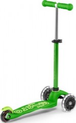 micro Kickboard mini deluxe LED green Kickboard mini deluxe LED зеленый