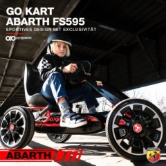 Actionbikes Motors Kinder GoKart Abarth FS595 Lizenziert Детская лицензия GoKart Abarth FS595
