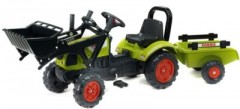 Falk Trettraktor Claas Arion 410 mit Frontlader und Hanger Педальный трактор Claas Arion 410 с фронтальным погрузчиком и подвеской